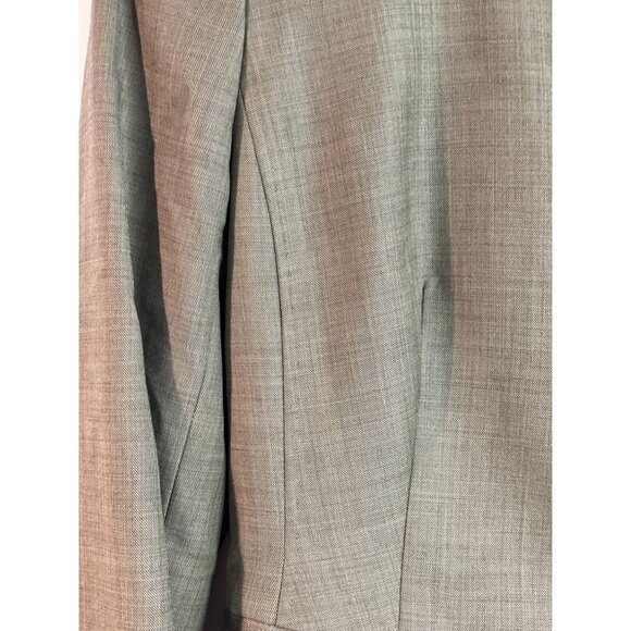 Brooks Brothers Womens Wool Blazer Size 4 Tan Button-Front - Picture 9 of 16
